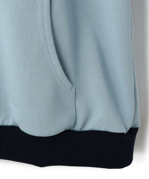 GARDEN TOKYO(ガーデントウキョウ)の「UNNAMED/アンネームド/half zip parka/ハーフジップパーカー(パーカー・メンズ・サックスブルー/ブラウン/ブラック/グレー・FREE)」の21枚目の写真