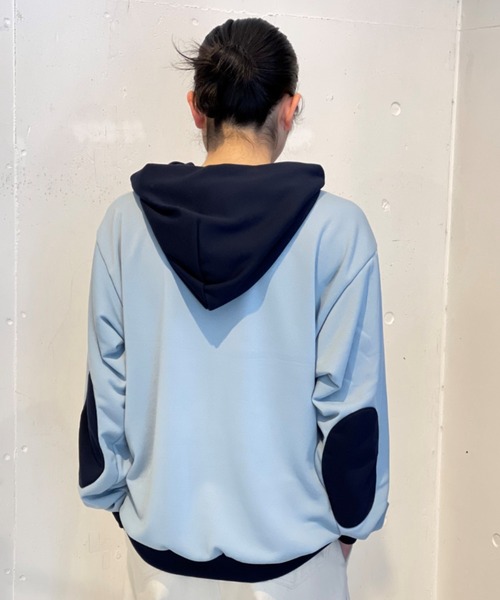 GARDEN TOKYO(ガーデントウキョウ)の「UNNAMED/アンネームド/half zip parka/ハーフジップパーカー(パーカー・メンズ・サックスブルー/ブラウン/ブラック/グレー・FREE)」の12枚目の写真