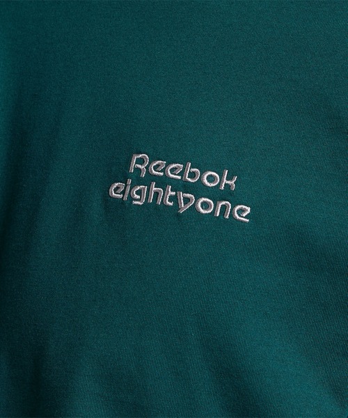 Reebok(リーボック)の「eightyone ロング スリーブ Tシャツ (Tシャツ/カットソー・メンズ・ホワイト/グリーン/ブラック・XX-LARGE/LARGE/X-LARGE/XXX-LARGE/SMALL/MEDIUM)」の12枚目の写真