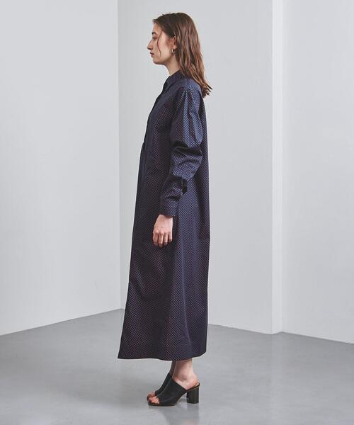 dahl'ia（ダリア）の「＜dahl'ia（ダリア）＞ドット シャツワンピース（シャツワンピース・レディース・レッド/ネイビー・FREE）」の7枚目の写真