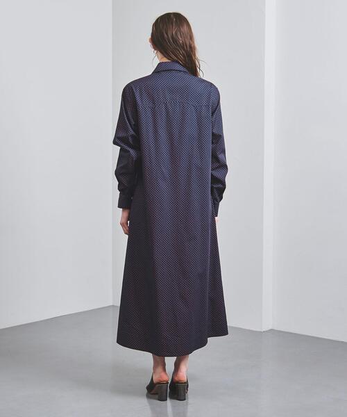 dahl'ia（ダリア）の「＜dahl'ia（ダリア）＞ドット シャツワンピース（シャツワンピース・レディース・レッド/ネイビー・FREE）」の9枚目の写真