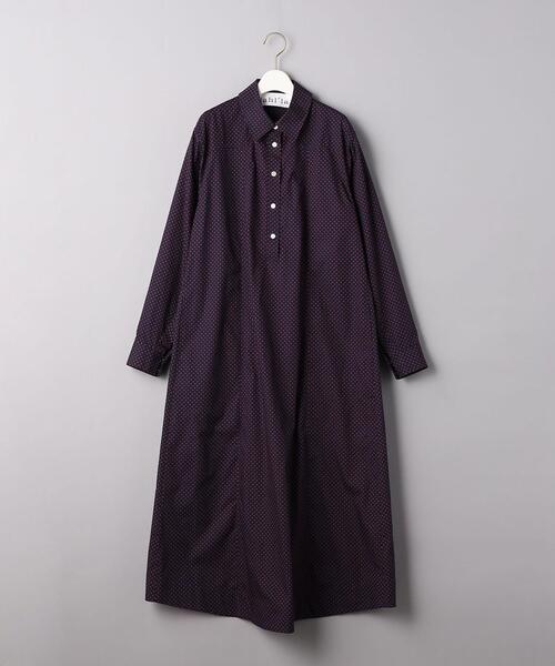 dahl'ia（ダリア）の「＜dahl'ia（ダリア）＞ドット シャツワンピース（シャツワンピース・レディース・レッド/ネイビー・FREE）」の16枚目の写真