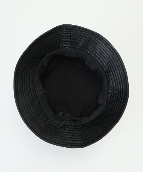 VENCEEXCHANGE（ヴァンスエクスチェンジ）の「フェイクレザーバケットハット（ハット・レディース・ブラック/ベージュ・FREE）」の12枚目の写真