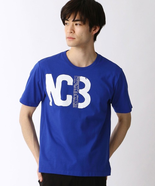 NICOLE CLUB FOR MEN（ニコルクラブフォーメン）の「ロゴプリントＴシャツ（Tシャツ/カットソー・メンズ・ホワイト/ブラック/ピンク/ブルー・MEDIUM/LARGE/X-LARGE）」の3枚目の写真