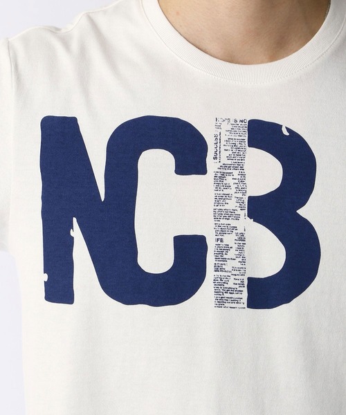 NICOLE CLUB FOR MEN（ニコルクラブフォーメン）の「ロゴプリントＴシャツ（Tシャツ/カットソー・メンズ・ホワイト/ブラック/ピンク/ブルー・MEDIUM/LARGE/X-LARGE）」の10枚目の写真