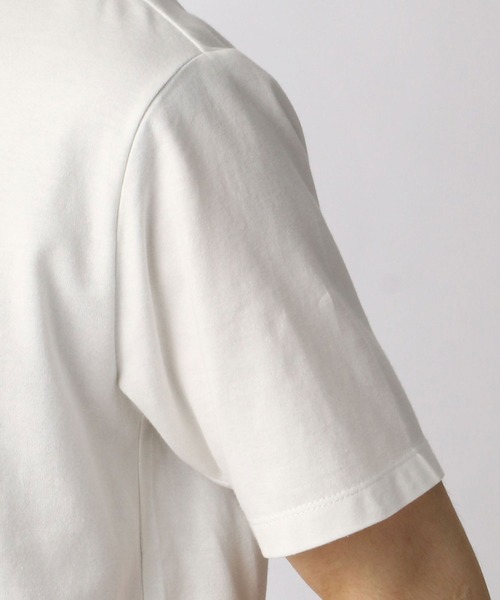 NICOLE CLUB FOR MEN（ニコルクラブフォーメン）の「ロゴプリントＴシャツ（Tシャツ/カットソー・メンズ・ホワイト/ブラック/ピンク/ブルー・MEDIUM/LARGE/X-LARGE）」の12枚目の写真