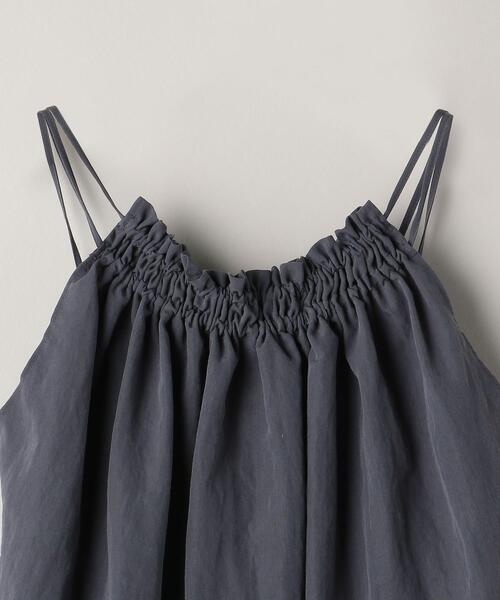 ASTRAET（アストラット）の「＜ASTRAET（アストラット）＞ギャザー バックリボン キャミソール（キャミソール・レディース・オフホワイト/ダークグレー・FREE）」の16枚目の写真