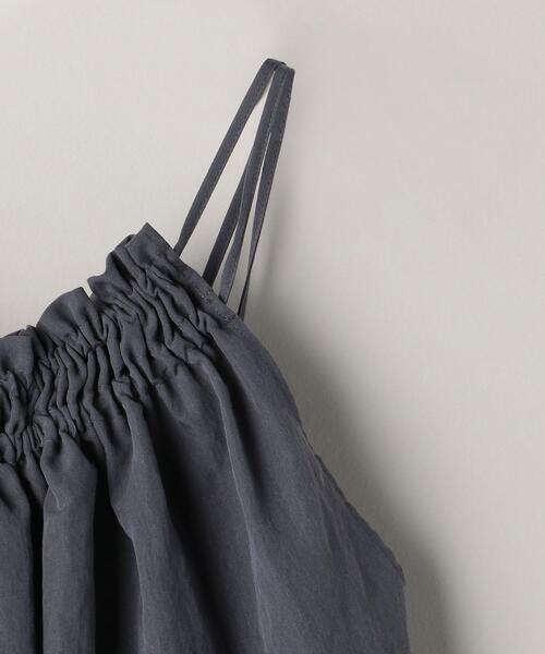 ASTRAET（アストラット）の「＜ASTRAET（アストラット）＞ギャザー バックリボン キャミソール（キャミソール・レディース・オフホワイト/ダークグレー・FREE）」の12枚目の写真