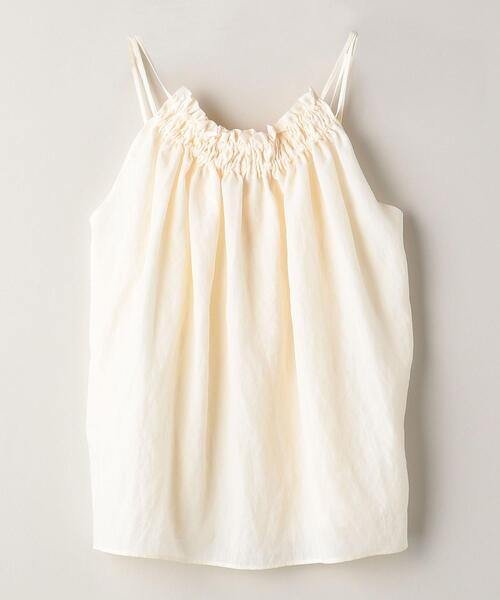 ASTRAET（アストラット）の「＜ASTRAET（アストラット）＞ギャザー バックリボン キャミソール（キャミソール・レディース・オフホワイト/ダークグレー・FREE）」の19枚目の写真