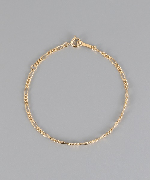 PAS TIERRA（パティエラ）の「－Chaine－ 喜平ショートチェーンブレスレット（ブレスレット・レディース・シルバー/イエローゴールド・FREE）」の6枚目の写真