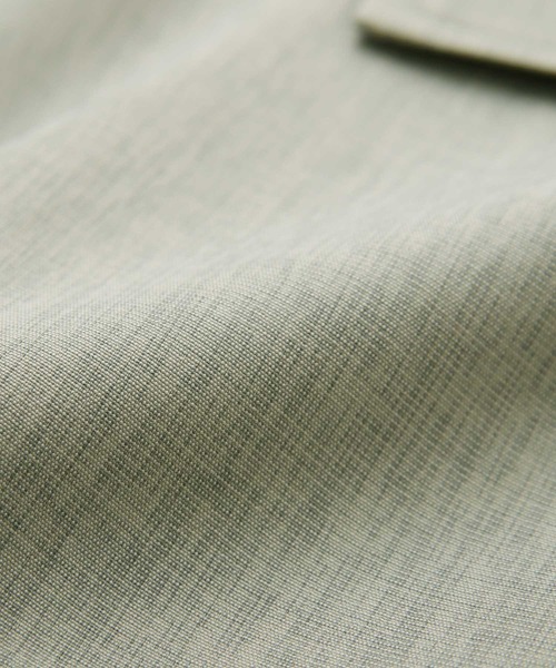 Chillfar（チルファー）の「カラーシャツジャケット（テーラードジャケット・レディース・ブラック/オレンジ/グリーン/アイボリー/マスタード/グレイッシュベージュ・FREE）」の13枚目の写真