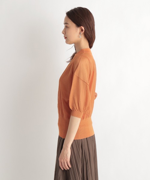 Andemiu(アンデミュウ)の「シアードルマンスリーブ2セット947184(ニット/セーター・レディース・ブラック/オレンジ/ライトグレー・FREE)」の22枚目の写真