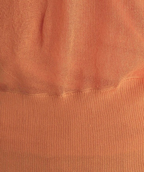 Andemiu(アンデミュウ)の「シアードルマンスリーブ2セット947184(ニット/セーター・レディース・ブラック/オレンジ/ライトグレー・FREE)」の12枚目の写真