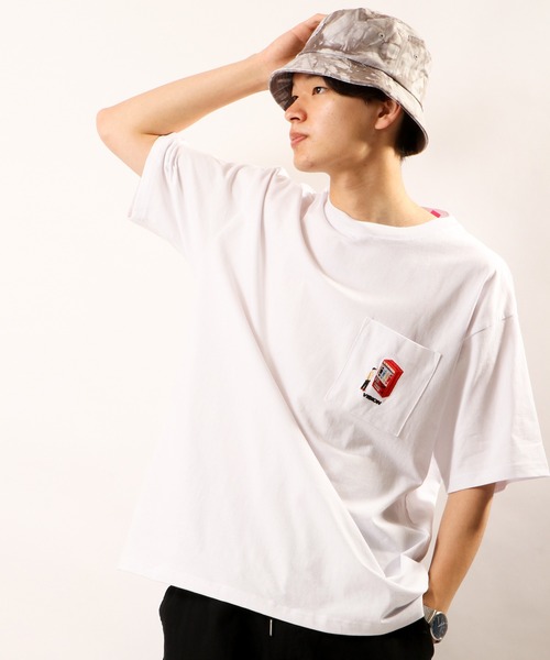 VISION STREET WEAR（ヴィジョンストリートウェア）の「【VISION STREET WEAR】タイダイ染バケットハット（ハット・メンズ・ブラック/グレー/サックスブルー・FREE）」の21枚目の写真