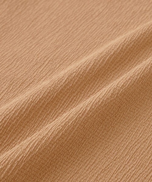 mikke（ミッケ）の「ショルダータックバックスリットキーネックワンピース（ワンピース・レディース・ブラック/ブラウン/カーキ/アイボリー・FREE）」の15枚目の写真