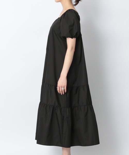 Heather（ヘザー）の「レースベストツキティアードワンピース