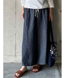 BEARDSLEY | リネンデニムサルエルパンツ(その他パンツ)