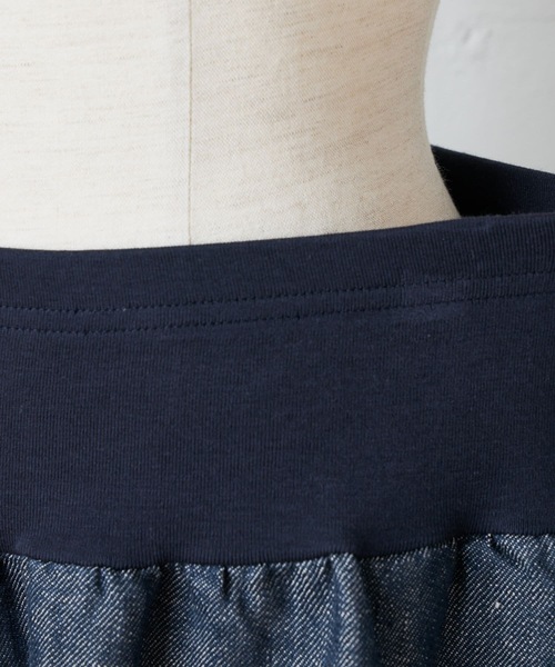 BEARDSLEY（ビアズリー）の「リネンデニムサルエルパンツ（その他パンツ・レディース・インディゴブルー・0/1/2）」の18枚目の写真