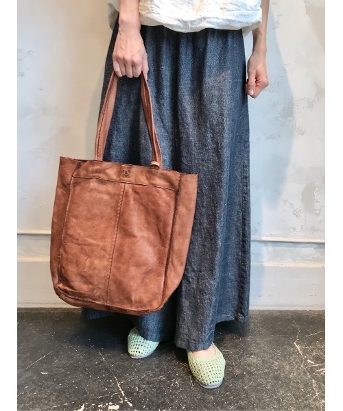 BEARDSLEY（ビアズリー）の「リネンデニムサルエルパンツ（その他パンツ・レディース・インディゴブルー・0/1/2）」の10枚目の写真