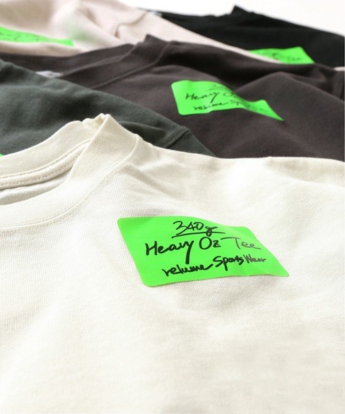 JOURNAL STANDARD relume(ジャーナルスタンダード レリューム)の「3XLヘビーウェイトビッグTシャツ(Tシャツ/カットソー・メンズ・ホワイト×ホワイト/ブラック/ライトグリーン/チャコールグレー/ホワイト・LARGE/XXX-LARGE)」の2枚目の写真