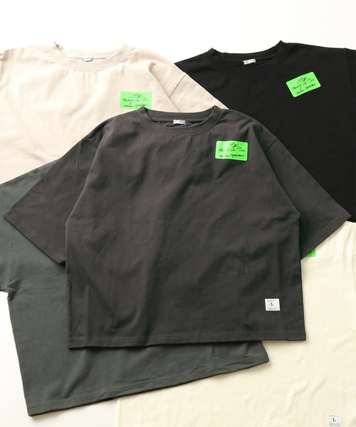 JOURNAL STANDARD relume(ジャーナルスタンダード レリューム)の「3XLヘビーウェイトビッグTシャツ(Tシャツ/カットソー・メンズ・ホワイト×ホワイト/ブラック/ライトグリーン/チャコールグレー/ホワイト・LARGE/XXX-LARGE)」の1枚目の写真