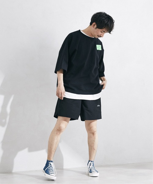 JOURNAL STANDARD relume(ジャーナルスタンダード レリューム)の「3XLヘビーウェイトビッグTシャツ(Tシャツ/カットソー・メンズ・ホワイト×ホワイト/ブラック/ライトグリーン/チャコールグレー/ホワイト・LARGE/XXX-LARGE)」の21枚目の写真