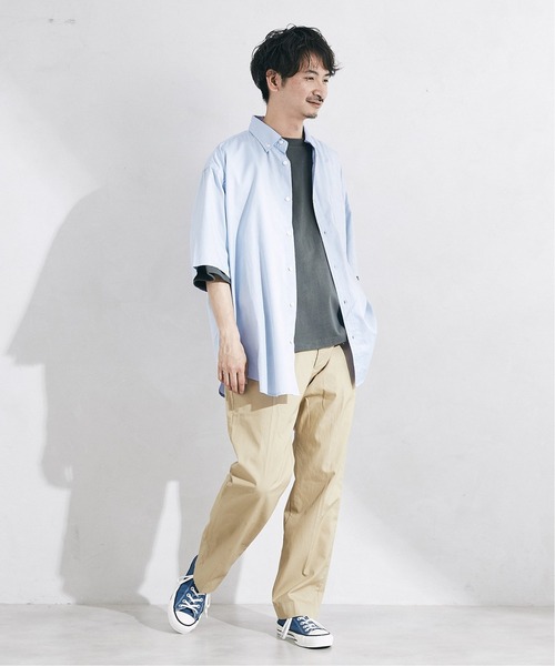 JOURNAL STANDARD relume(ジャーナルスタンダード レリューム)の「3XLヘビーウェイトビッグTシャツ(Tシャツ/カットソー・メンズ・ホワイト×ホワイト/ブラック/ライトグリーン/チャコールグレー/ホワイト・LARGE/XXX-LARGE)」の8枚目の写真