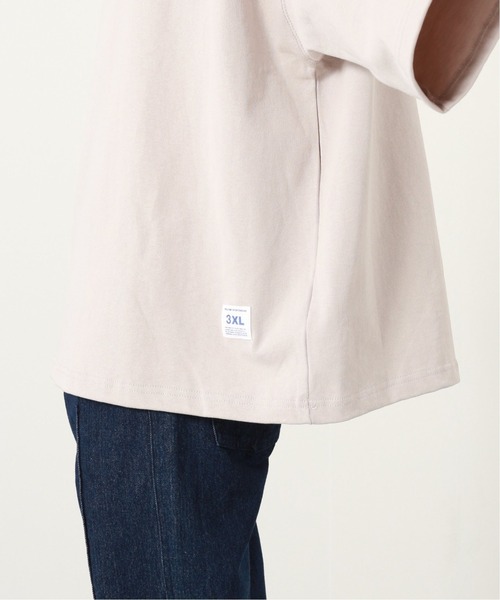 JOURNAL STANDARD relume(ジャーナルスタンダード レリューム)の「3XLヘビーウェイトビッグTシャツ(Tシャツ/カットソー・メンズ・ホワイト×ホワイト/ブラック/ライトグリーン/チャコールグレー/ホワイト・LARGE/XXX-LARGE)」の19枚目の写真