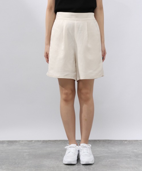 JEANASIS（ジーナシス）の「【WEB限定】セットアップショートパンツ【SETUP対応】/952714（その他パンツ・レディース・ブラック/アイボリー/ベージュ・FREE）」の12枚目の写真