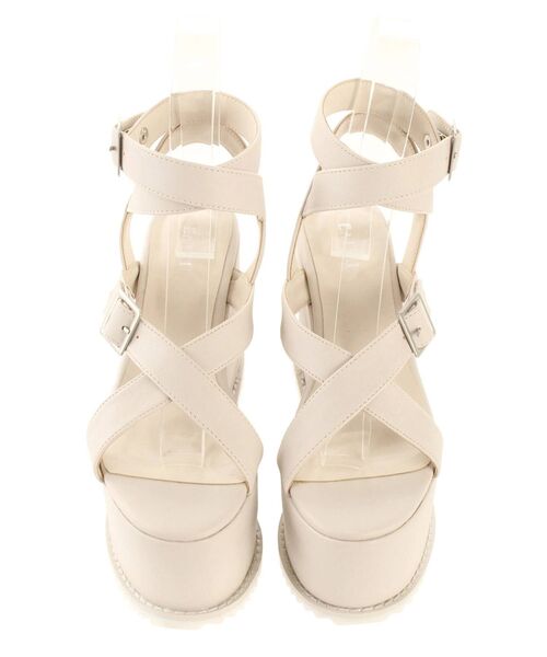 EATME（イートミー）の「クロスサンダル（サンダル・レディース・ブラック/クリーム・S/M/L）」の16枚目の写真