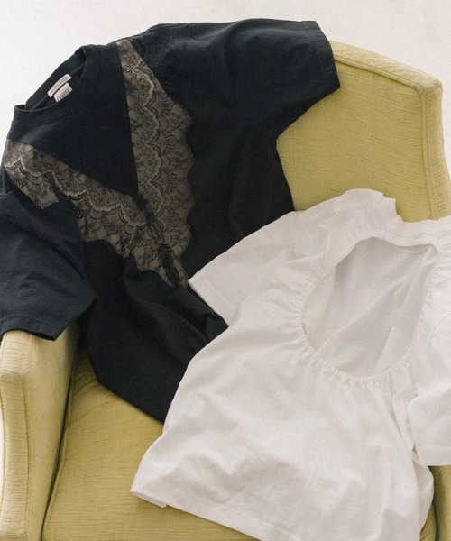 CAMBER(キャンバー)の「【CAMBER×VIOLETTE ROOM】レースTEE BLACK(Tシャツ/カットソー・レディース・ブラック・FREE)」の13枚目の写真