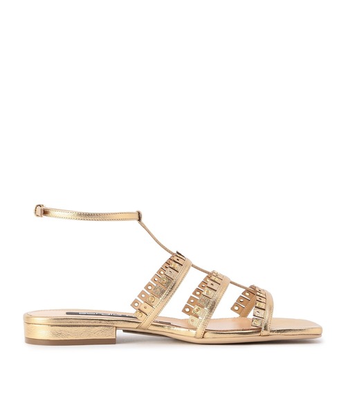 Sergio rossi(セルジオロッシ)の「SERGIO ROSSI / フリンジサンダル(サンダル・レディース・ゴールド・36)」の2枚目の写真