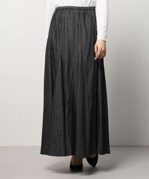 Munich | Munich（ミューニック）ウォッシュ4ozライトデニム サーキュラーマキシスカート /MN211S11(スカート)