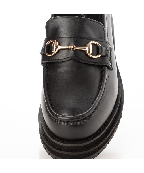 EVOL(イーボル)の「【EVOL】 ビットローファー IR9597(ローファー・レディース・ブラック/ブラウン・22.5cm/23.5cm/24.5cm/23.0cm/24.0cm/22.0cm)」の5枚目の写真