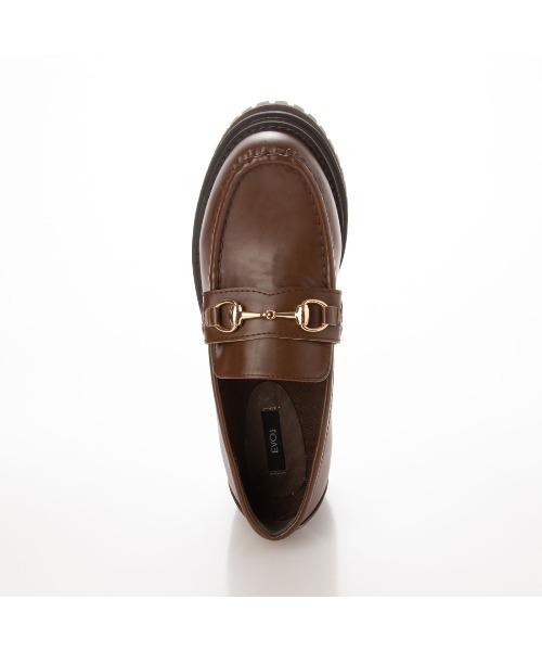 EVOL(イーボル)の「【EVOL】 ビットローファー IR9597(ローファー・レディース・ブラック/ブラウン・22.5cm/23.5cm/24.5cm/23.0cm/24.0cm/22.0cm)」の9枚目の写真