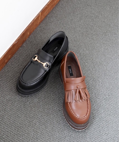 EVOL(イーボル)の「【EVOL】 ビットローファー IR9597(ローファー・レディース・ブラック/ブラウン・22.5cm/23.5cm/24.5cm/23.0cm/24.0cm/22.0cm)」の17枚目の写真