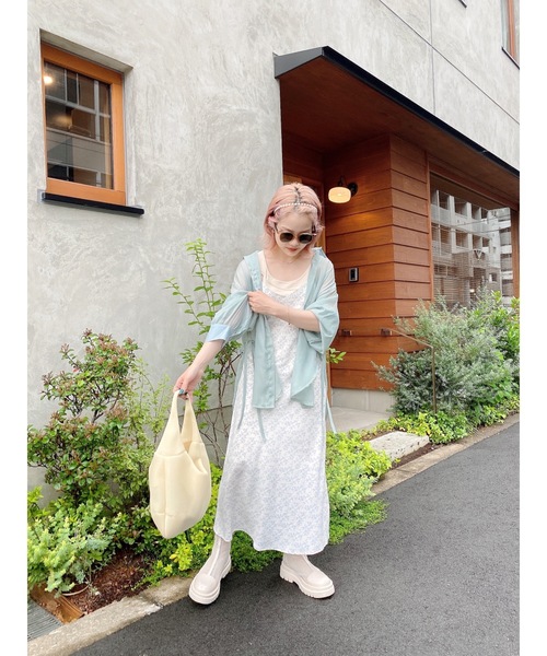 jumelle（ジュメロ）の「フラワーキャミワンピース（ワンピース