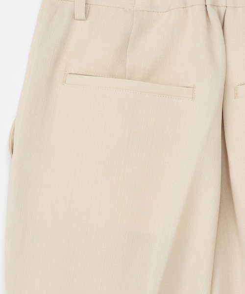 Heather(ヘザー)の「スリムフィットリネンライクフレアパンツ【SETUP対応】 959767(スラックス・レディース・ライトベージュ/サックスブルー/ピンク・S/M)」の8枚目の写真