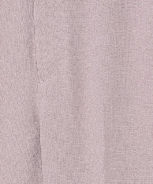 Heather(ヘザー)の「スリムフィットリネンライクフレアパンツ【SETUP対応】 959767(スラックス・レディース・ライトベージュ/サックスブルー/ピンク・S/M)」の11枚目の写真