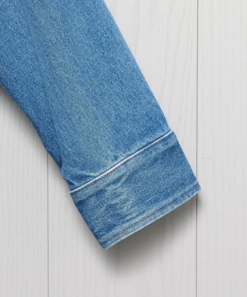 BEAUTY&YOUTH UNITED ARROWS(ビューティーアンドユースユナイテッドアローズ)の「<MM6 Maison Margiela>DENIM JACKET/ジャケット.(デニムジャケット・レディース・ライトブルー・SMALL)」の8枚目の写真