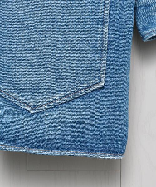 BEAUTY&YOUTH UNITED ARROWS(ビューティーアンドユースユナイテッドアローズ)の「<MM6 Maison Margiela>DENIM JACKET/ジャケット.(デニムジャケット・レディース・ライトブルー・SMALL)」の9枚目の写真