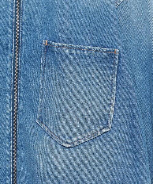 BEAUTY&YOUTH UNITED ARROWS(ビューティーアンドユースユナイテッドアローズ)の「<MM6 Maison Margiela>DENIM JACKET/ジャケット.(デニムジャケット・レディース・ライトブルー・SMALL)」の3枚目の写真