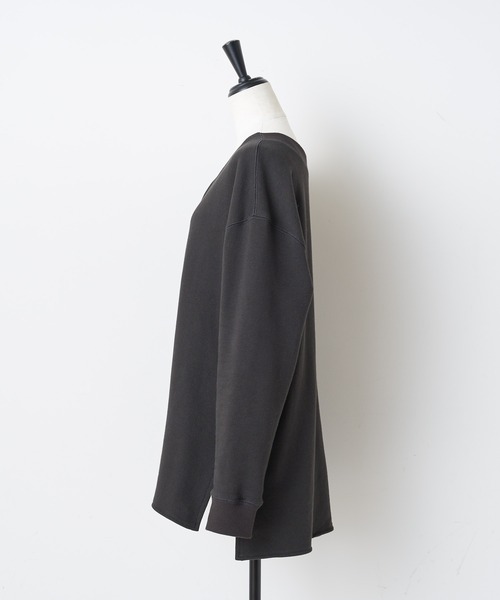 BEARDSLEY（ビアズリー）の「デコルテトレーナー（Tシャツ/カットソー・レディース・グレー/ホワイト・FREE）」の15枚目の写真