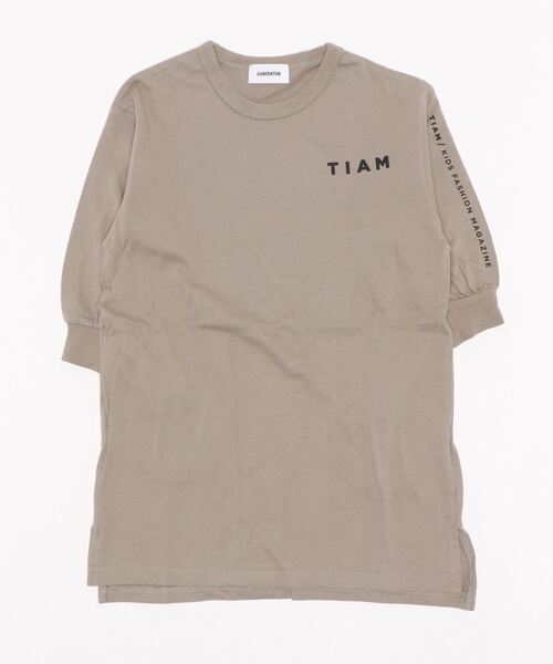 GENERATOR（ジェネレーター）の「GENERATOR/ジェネレーター  GN×TIAM　ワンピース（ワンピース・キッズ・アッシュグレー/ベージュ系その他/ブラック・M/S/XL/L）」の12枚目の写真