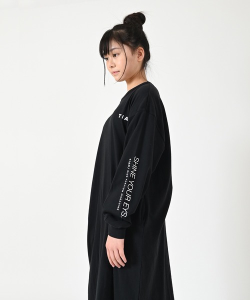 GENERATOR（ジェネレーター）の「GENERATOR/ジェネレーター  GN×TIAM　ワンピース（ワンピース・キッズ・アッシュグレー/ベージュ系その他/ブラック・M/S/XL/L）」の6枚目の写真