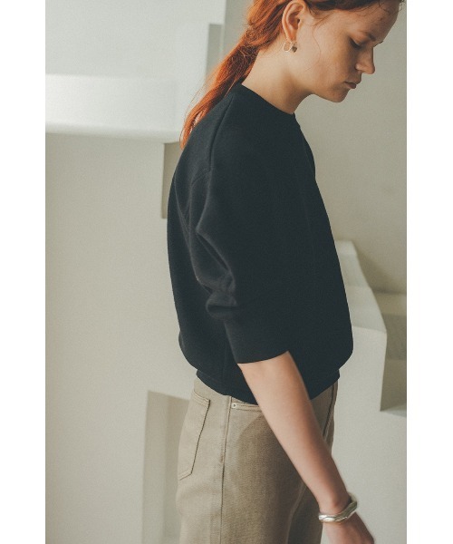 CLANE（クラネ）の「SQUARE TUCK SLEEVE KNIT TOPS（ニット/セーター