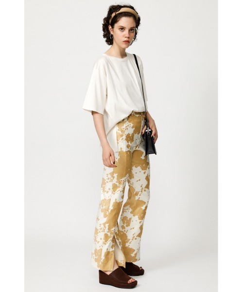 SLY(スライ)の「OVER SIZE SLIT T/SH オーバーサイズスリット Tシャツ(Tシャツ/カットソー・レディース・ホワイト/ブラック/ベージュ/グリーン・FREE)」の8枚目の写真