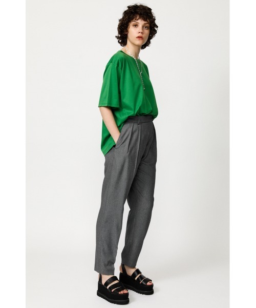 SLY(スライ)の「OVER SIZE SLIT T/SH オーバーサイズスリット Tシャツ(Tシャツ/カットソー・レディース・ホワイト/ブラック/ベージュ/グリーン・FREE)」の16枚目の写真