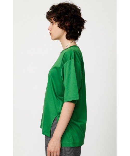 SLY(スライ)の「OVER SIZE SLIT T/SH オーバーサイズスリット Tシャツ(Tシャツ/カットソー・レディース・ホワイト/ブラック/ベージュ/グリーン・FREE)」の7枚目の写真