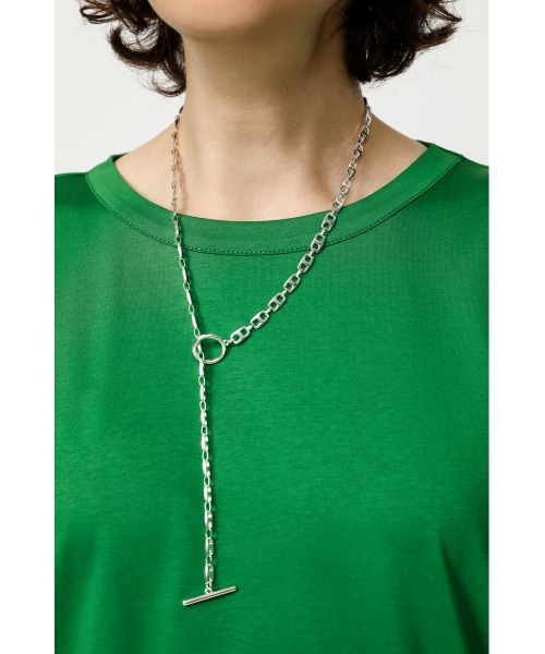 SLY(スライ)の「OVER SIZE SLIT T/SH オーバーサイズスリット Tシャツ(Tシャツ/カットソー・レディース・ホワイト/ブラック/ベージュ/グリーン・FREE)」の22枚目の写真